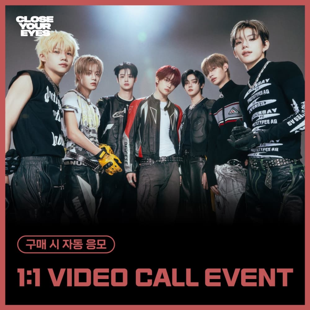 [26/1/3 1:1 VIDEO EVENT] CLOSE YOUR EYES - The 3rd Mini Album [blackout] (ticket ver.)