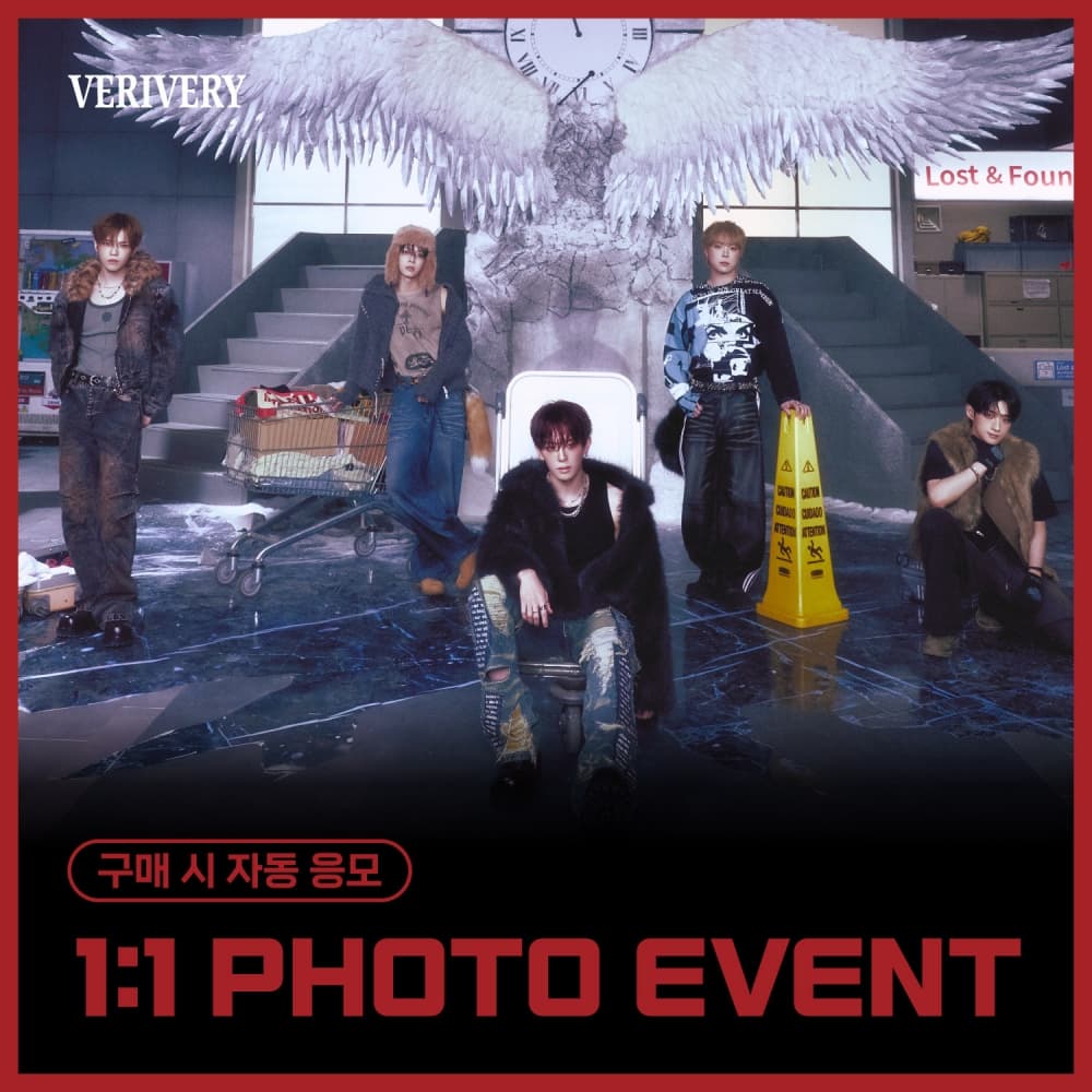[1/10 1:1 PHOTO EVENT] 베리베리 (VERIVERY) - 싱글4집 [Lost and Found] (Light ver.)