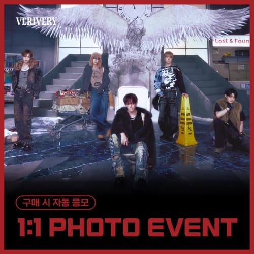 [1/10 1:1 PHOTO EVENT] 베리베리 (VERIVERY) - 싱글4집 [Lost and Found] (Light ver.)