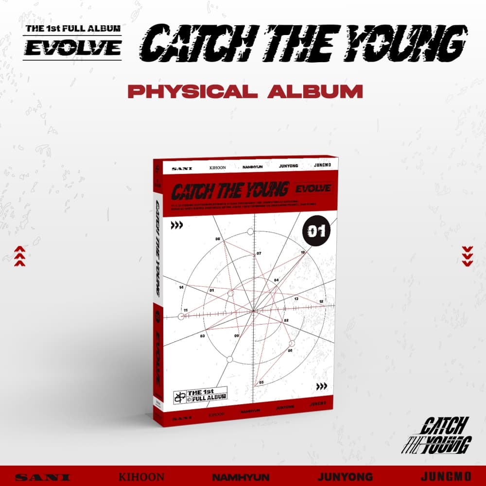 CATCH THE YOUNG(캐치더영) - 1집 [EVOLVE] (CD)