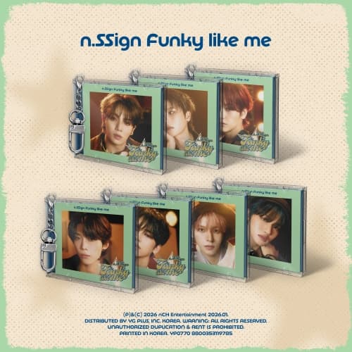 [세트/앨범7종] n.SSign (엔싸인) - Funky like me (Mini Jewel ver.)