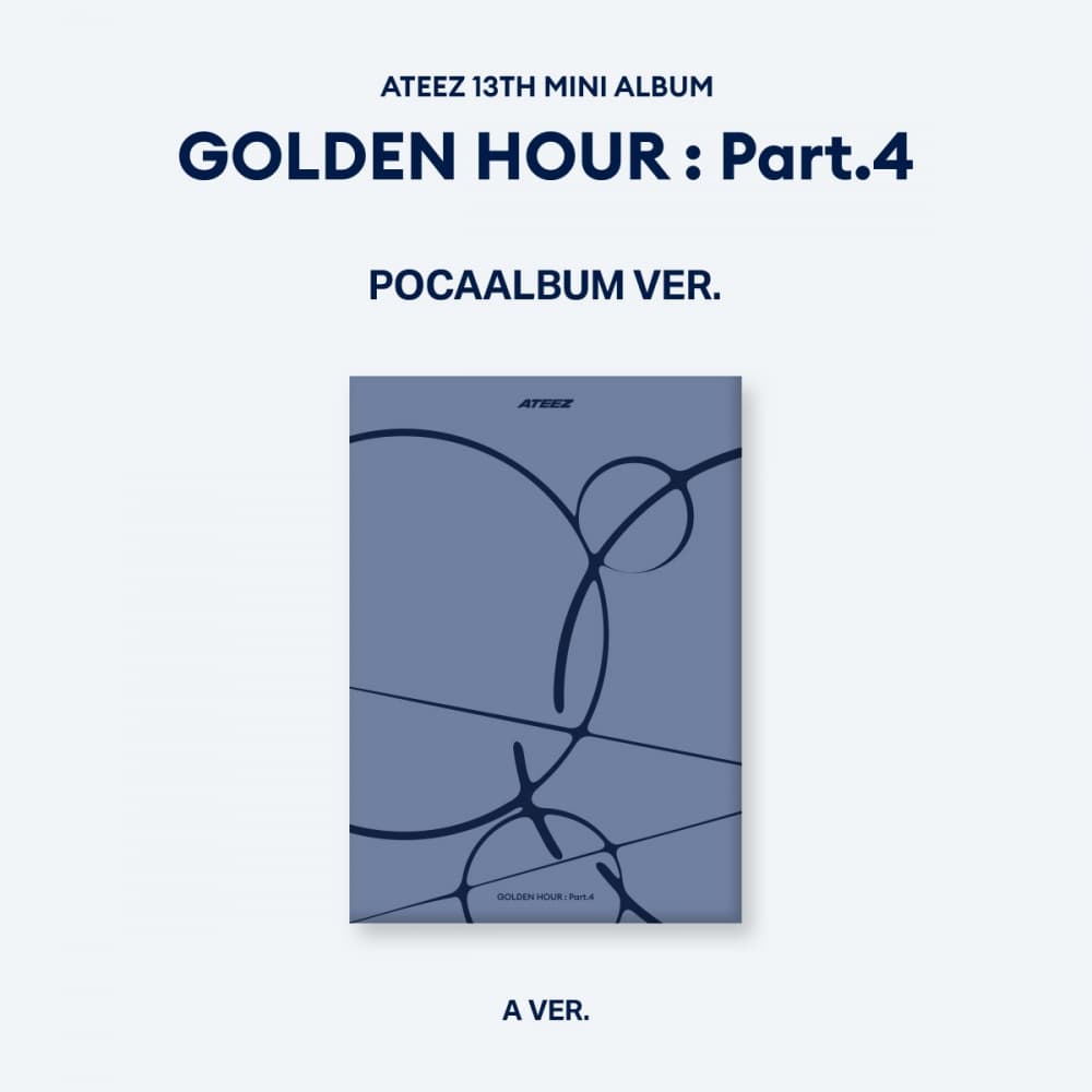 ATEEZ(에이티즈) - 13TH MINI ALBUM [GOLDEN HOUR : Part.4] (POCAALBUM VER.) (A ver.)
