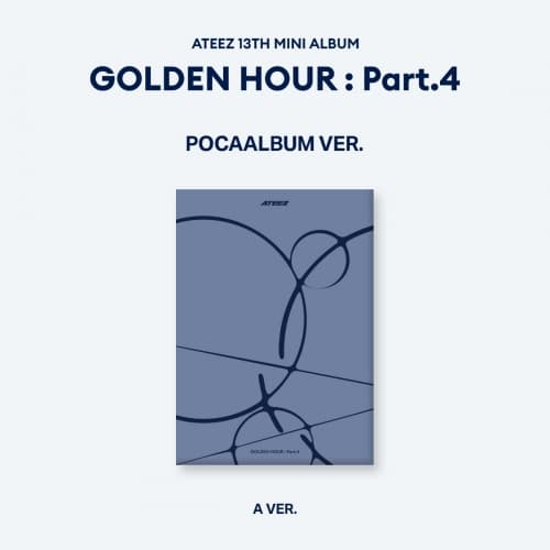 ATEEZ(에이티즈) - 13TH MINI ALBUM [GOLDEN HOUR : Part.4] (POCAALBUM VER.) (A ver.)