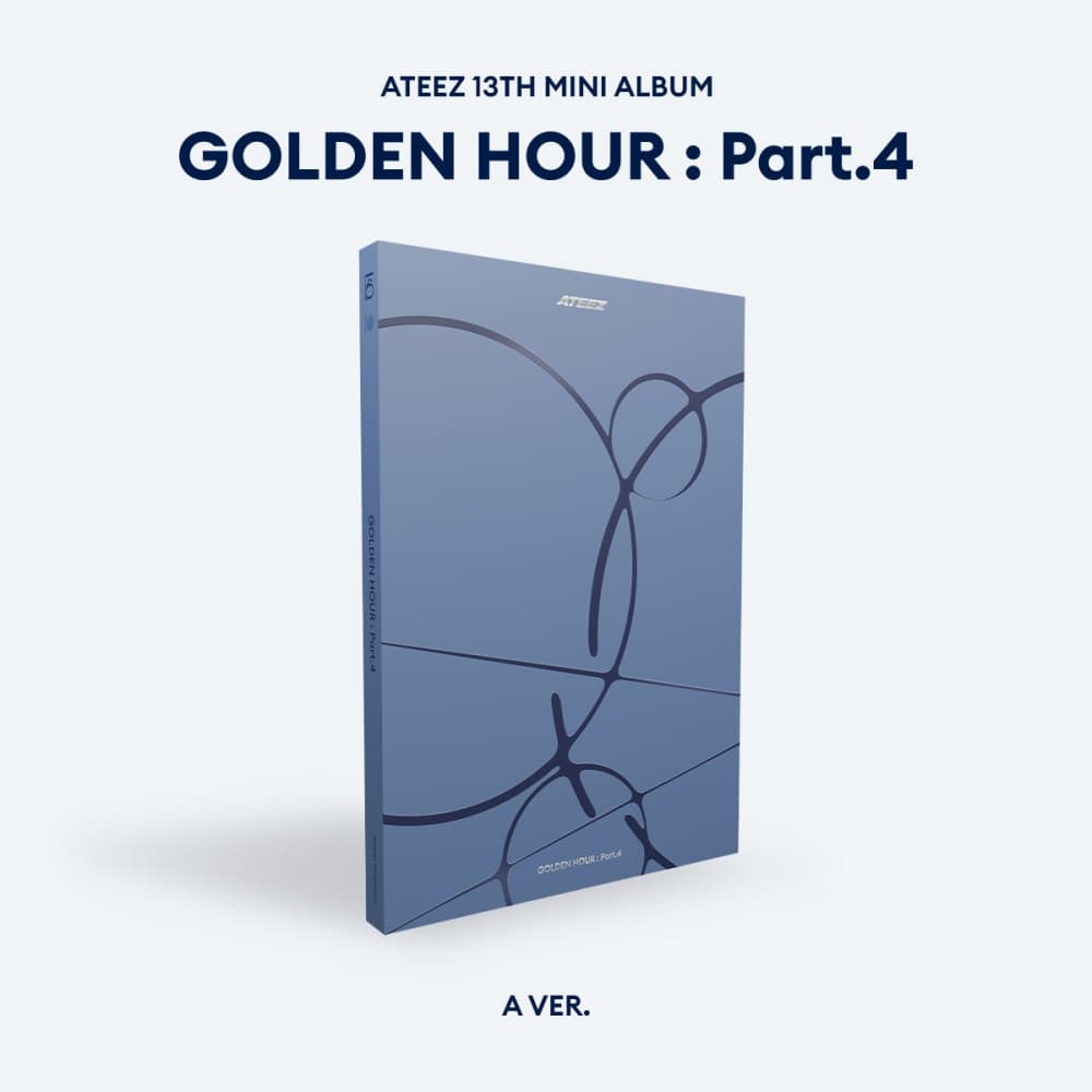 ATEEZ(에이티즈) - 13TH MINI ALBUM [GOLDEN HOUR : Part.4] (일반반) (A ver.)
