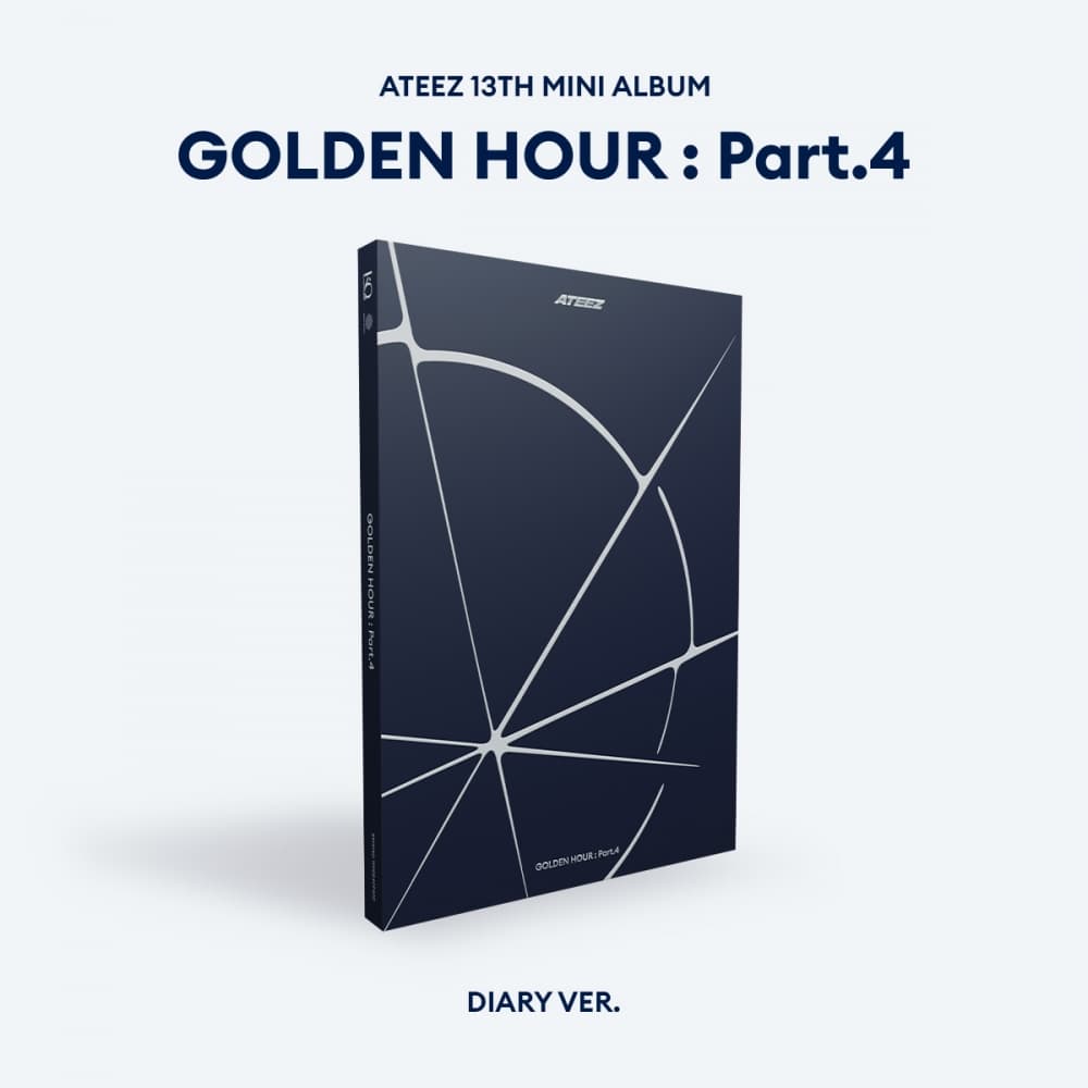 ATEEZ(에이티즈) - 13TH MINI ALBUM [GOLDEN HOUR : Part.4] (일반반) (DIARY ver.)