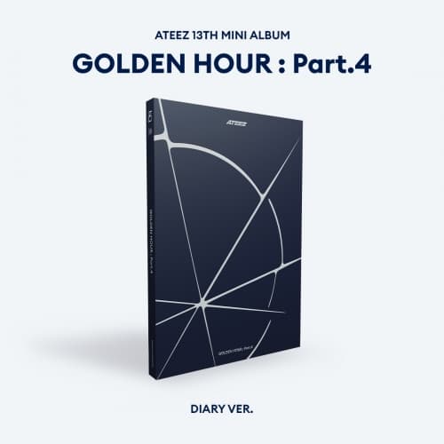 ATEEZ(에이티즈) - 13TH MINI ALBUM [GOLDEN HOUR : Part.4] (일반반) (DIARY ver.)