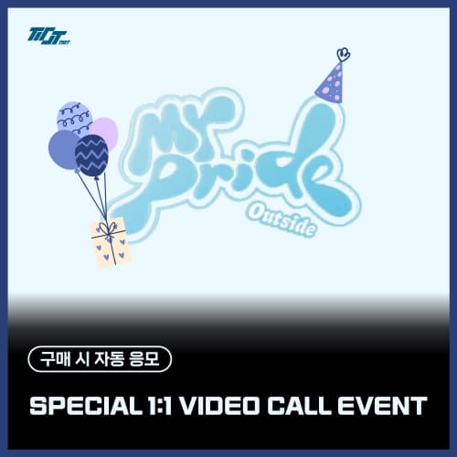 [1/25 SPECIAL 1:1 VIDEO CALL EVENT] TIOT (티아이오티) - 4th Mini Album [MY PRIDE] (Photobook ver.) (랜덤)