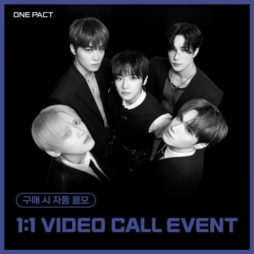 [1/31 1:1 VIDEO CALL EVENT] ONE PACT - 4th Mini Album [ONE FACT] (随机)