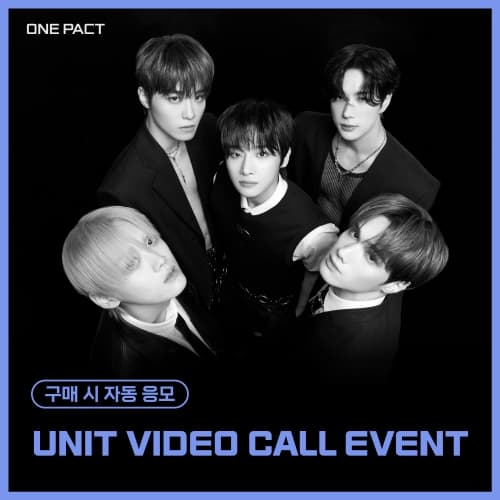 [1/31 UNIT VIDEO CALL EVENT] ONE PACT - 4th Mini Album [ONE FACT] (随机)