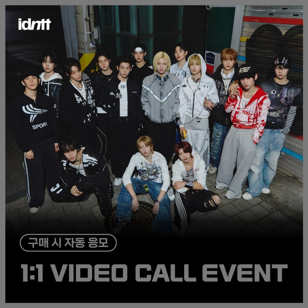 [2/6 1:1 VIDEO CALL EVENT] idntt - 미니 [yesweare] (Objekt Music Album ver.)