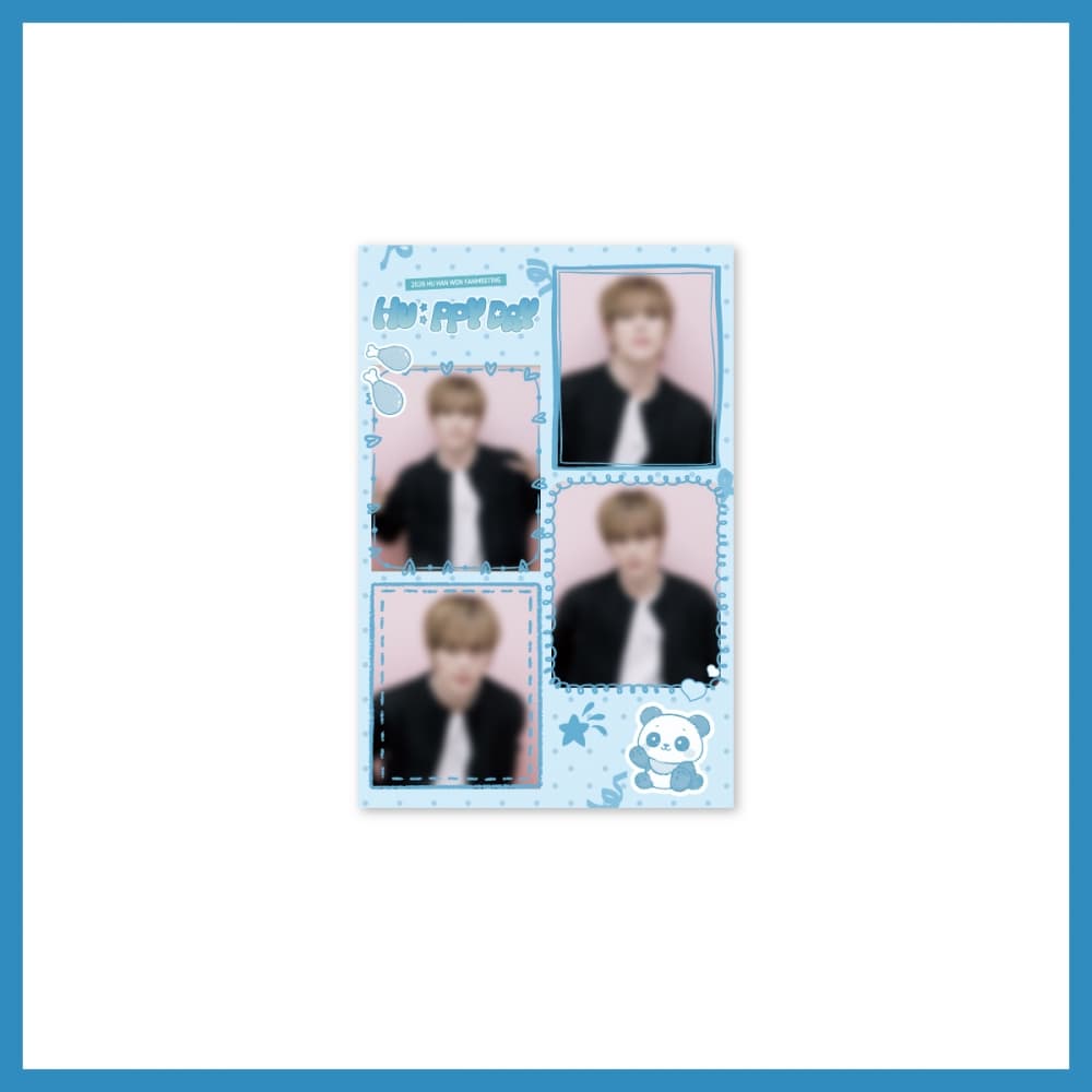 후한원(HU HAN WEN)_01. 네컷 포토_FANMEETING [HU:ppy Day] OFFICIAL MD