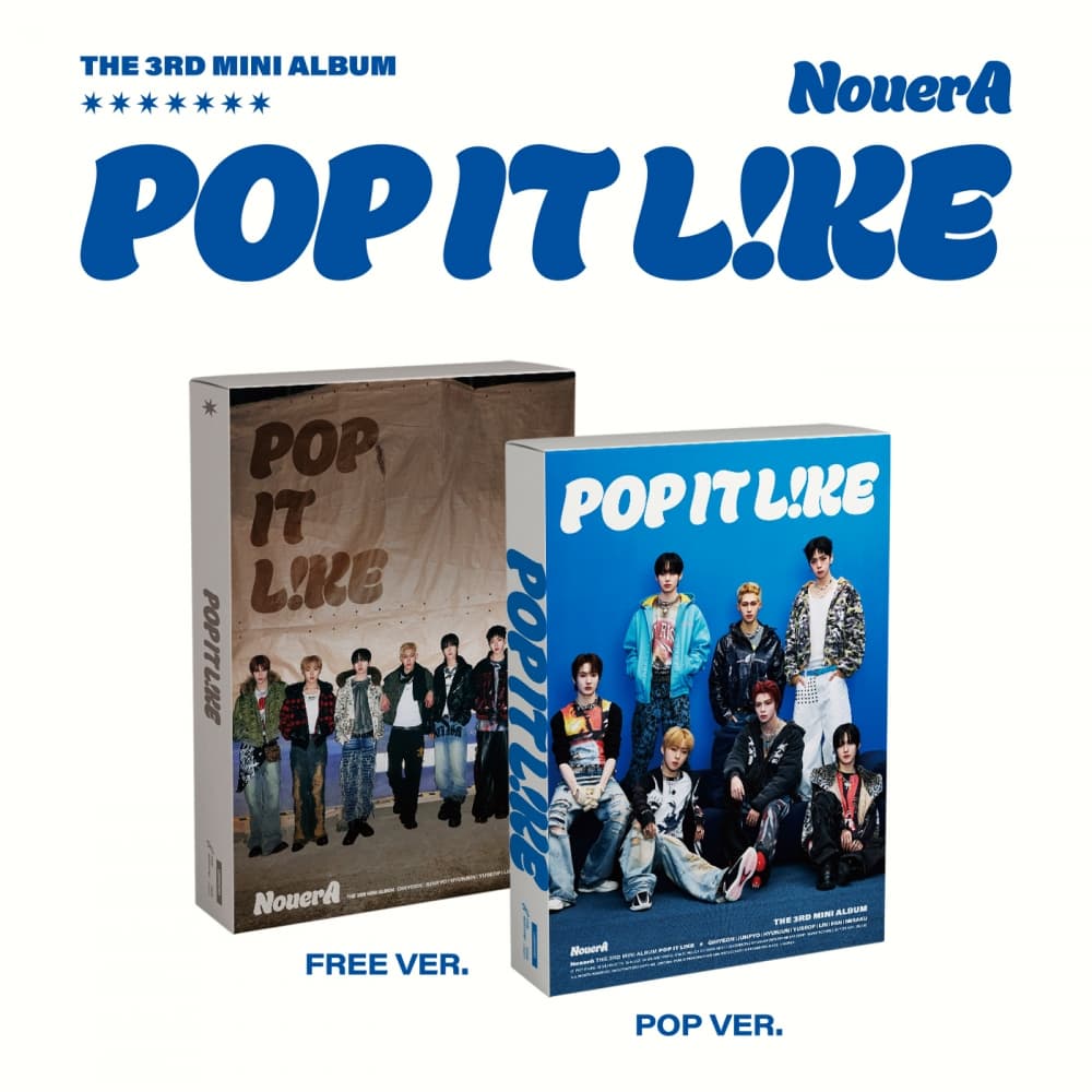 [세트/앨범2종] NouerA(누에라) - 미니 3집 [POP IT LIKE]