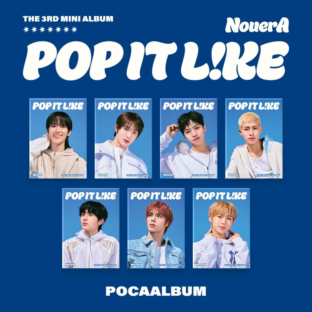 NouerA(누에라) - 미니 3집 [POP IT LIKE] (POCA VER / 랜덤.)