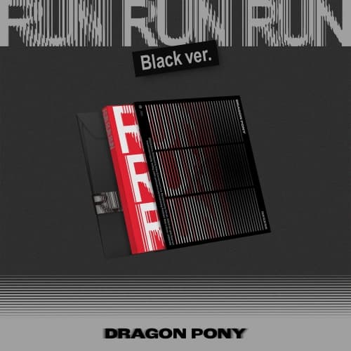 Dragon Pony (드래곤포니) - EP [RUN RUN RUN] (BLACK VER.)