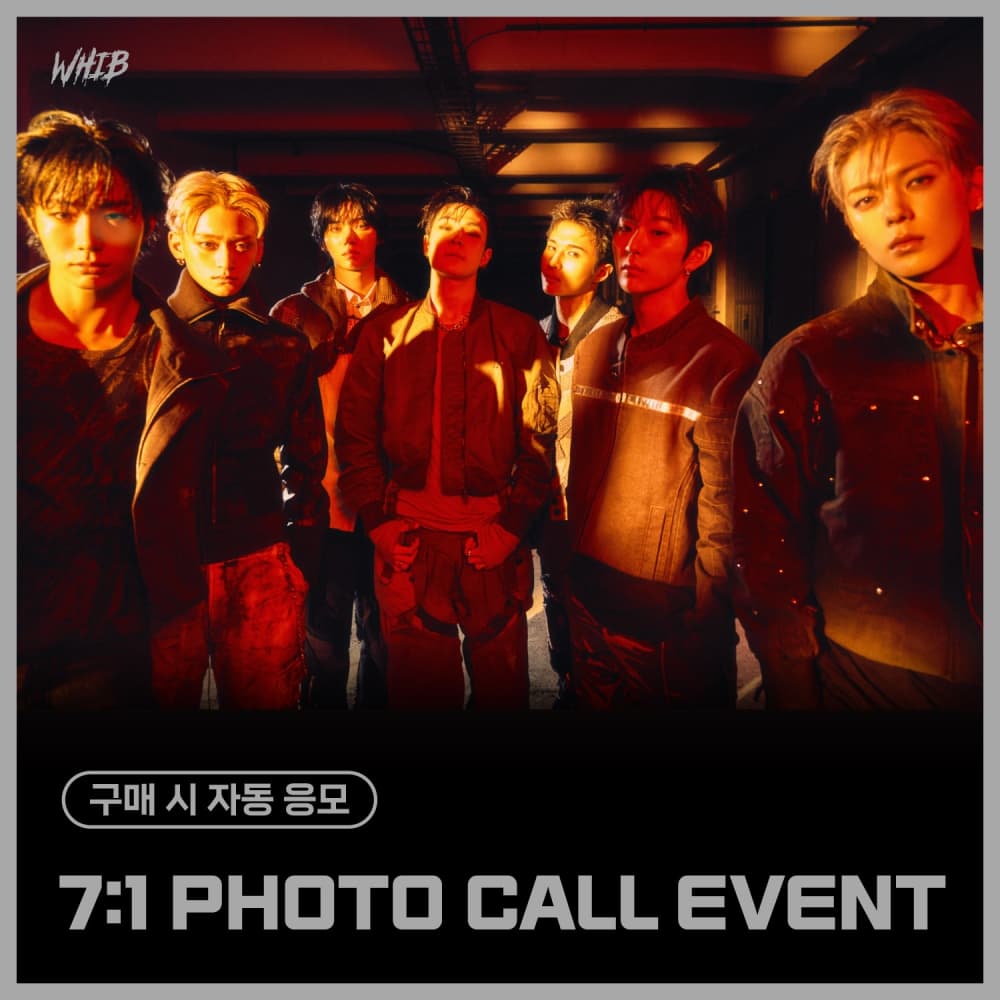 [2/27 7:1 PHOTO EVENT] WHIB (휘브) - The 1st Mini Album : ROCK THE NATION (随机)
