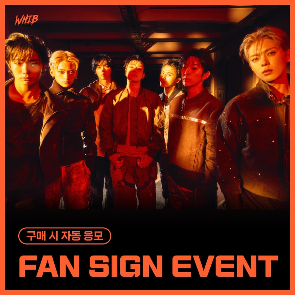 [2/27 FAN SIGN EVENT] WHIB - The 1st Mini Album : ROCK THE NATION (随机)
