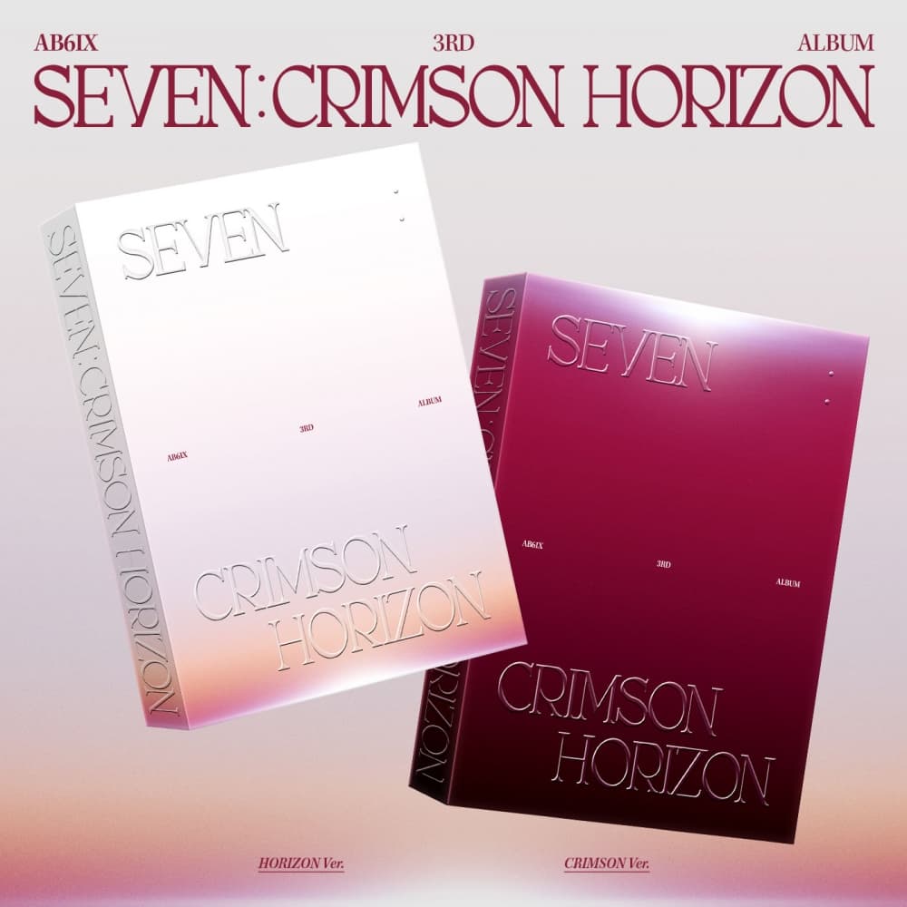 AB6IX (에이비식스) - 3RD ALBUM [SEVEN : CRIMSON HORIZON] (PHOTOBOOK VER.) (랜덤)