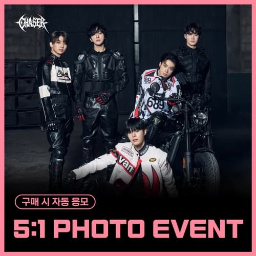 [3/12 5:1 PHOTO EVENT] CHASER(체이서) - ROUTE 01 : BURNING POINT (랜덤)
