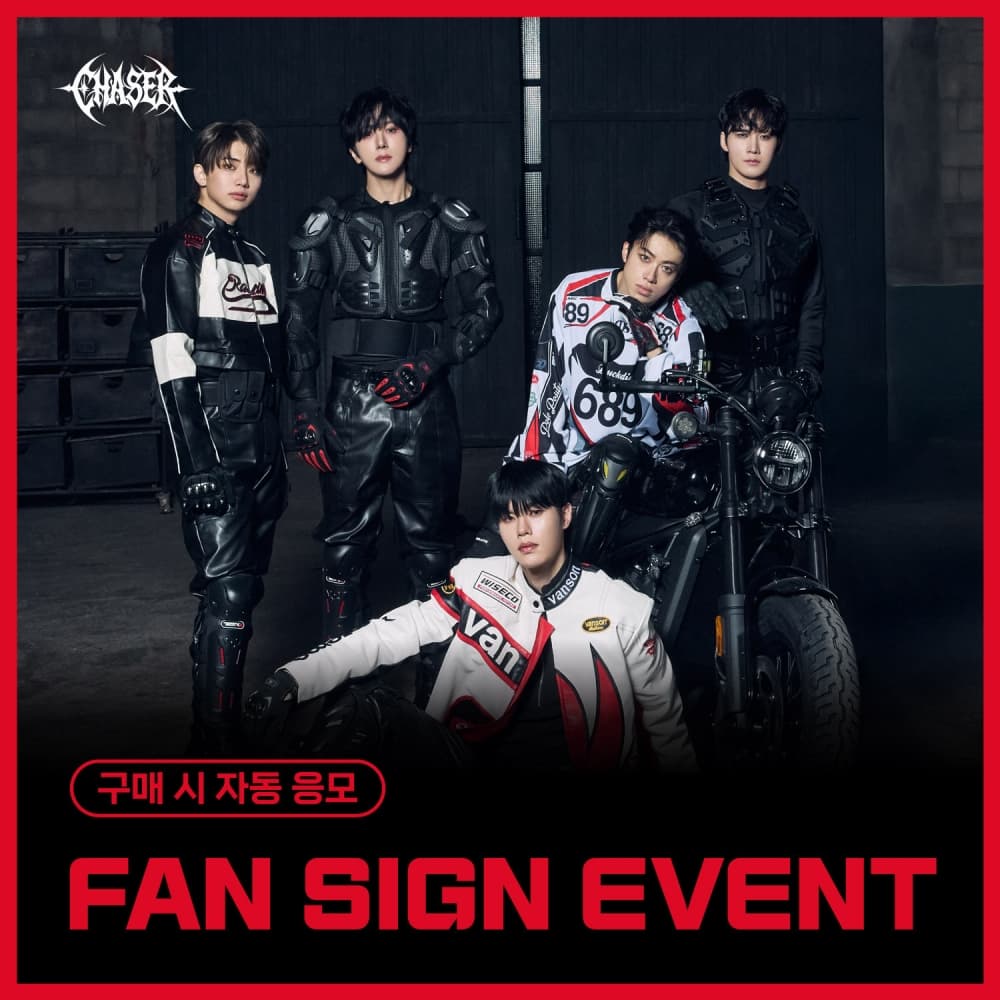 [3/12 FAN SIGN EVENT] CHASER(체이서) - ROUTE 01 : BURNING POINT (랜덤)
