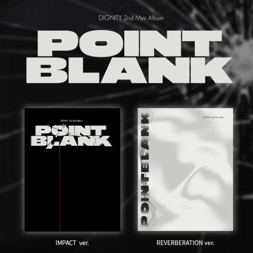 디그니티 (DIGNITY) - 2nd mini [POINT BLANK] (랜덤)