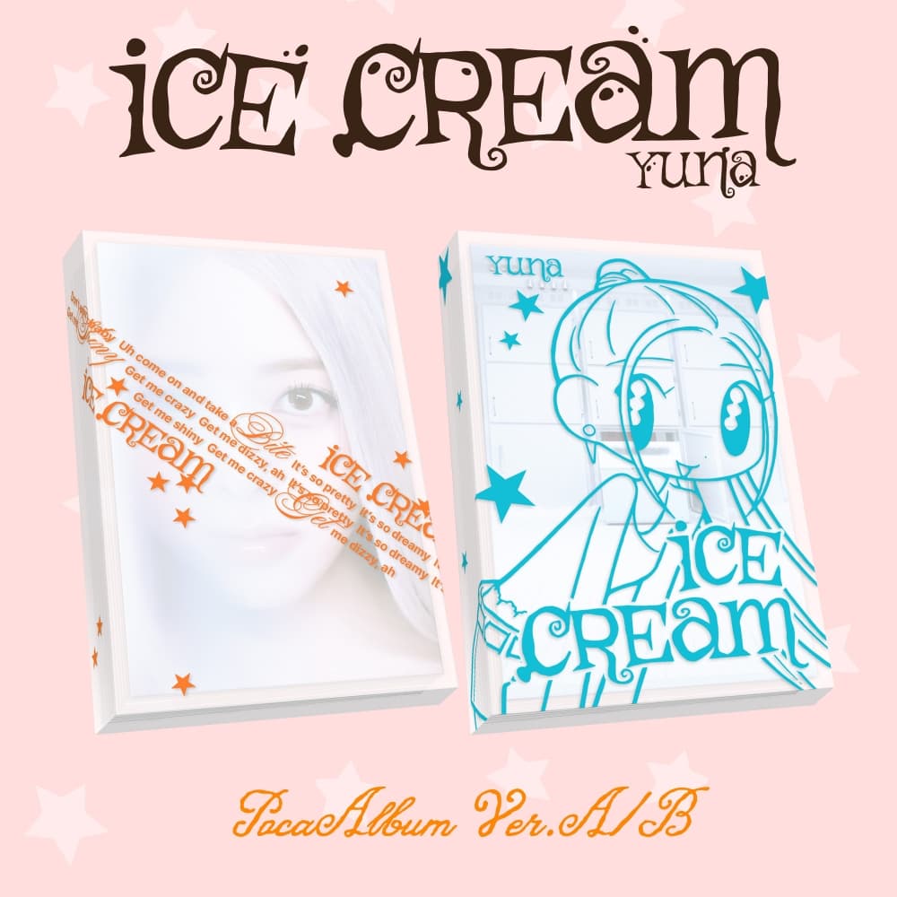 YUNA (ITZY) - [Ice Cream] POCAALBUM A / B Ver. (랜덤)