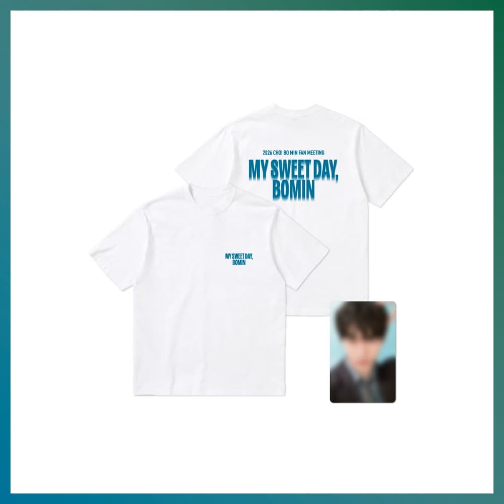 최보민(CHOI BO MIN)_05. 티셔츠_2026 FAN MEETING [My Sweet day, BOMIN] MD