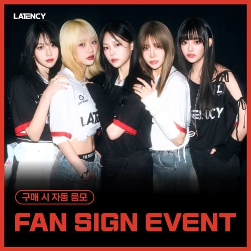[3/29 FAN SIGN EVENT] LATENCY (레이턴시) - 1st MiNi ALBUM [LATE O’ CLOCK] (SLEEVE VER.)
