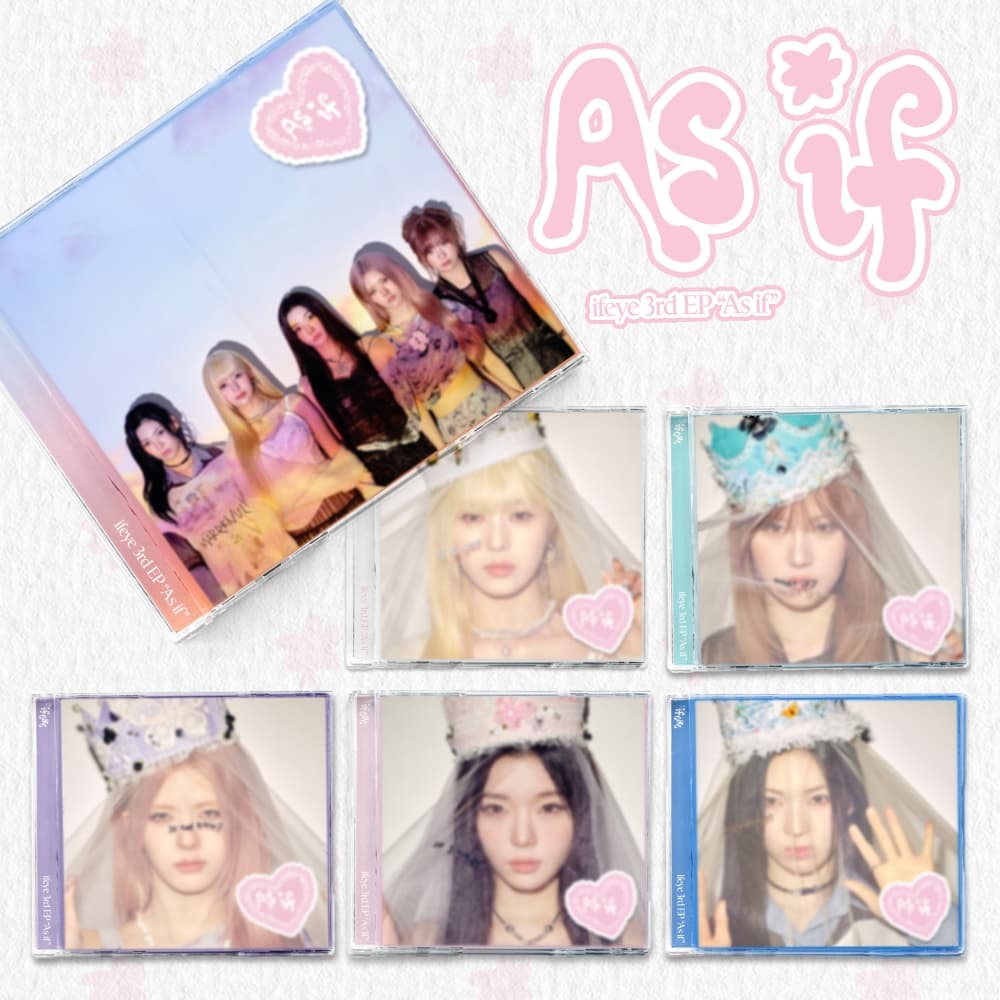 [세트/앨범5종] ifeye (이프아이) - 3rd EP “As if” (Jewel ver. 개인)