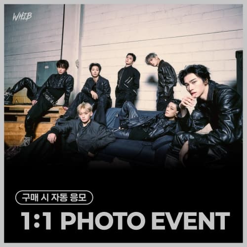[4/4 1:1 PHOTO EVENT] WHIB - The 1st Mini Album : ROCK THE NATION (随机)
