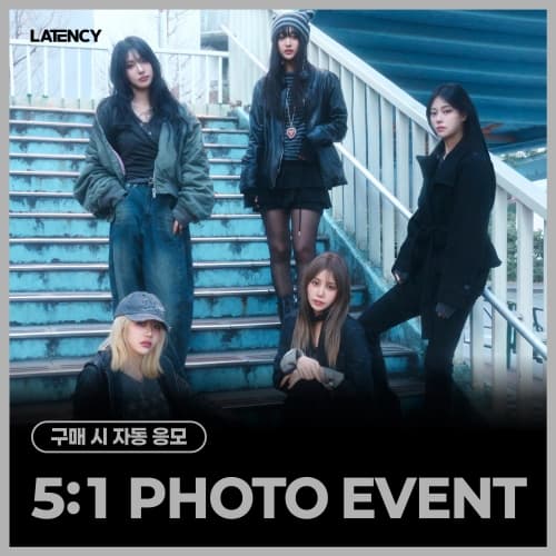 [4/11 5:1 PHOTO EVENT] LATENCY - 1st MiNi ALBUM [LATE O’ CLOCK] (SLEEVE VER.)