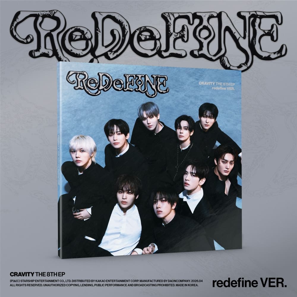 CRAVITY (크래비티) - THE 8TH EP [ReDeFINE] (redefine VER.)