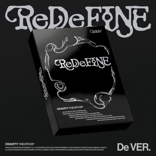 CRAVITY (크래비티) - THE 8TH EP [ReDeFINE] (De VER.) (한정반)