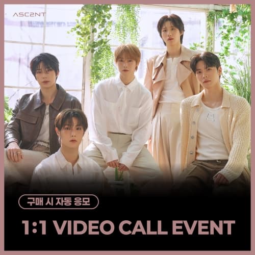 [4/19 1:1 VIDEO CALL EVENT] ASC2NT(어센트) - 1st Mini Album [STILL : I]