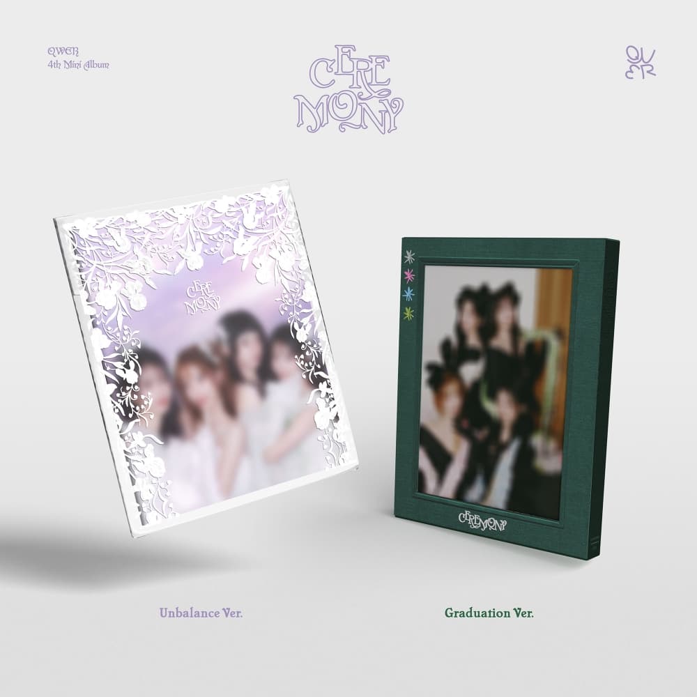 [세트/앨범2종] QWER (큐더블유이알) - 4th Mini Ablum 'CEREMONY'