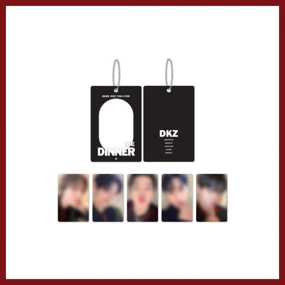 디케이지(DKZ)_10. 아크릴 포토카드 홀더_2026 FAN-CON [THE DINNER] MD