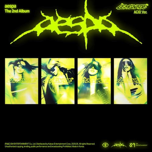 [세트/앨범4종] 에스파 (aespa) - 정규 2집 [LEMONADE] (ACID Ver.)