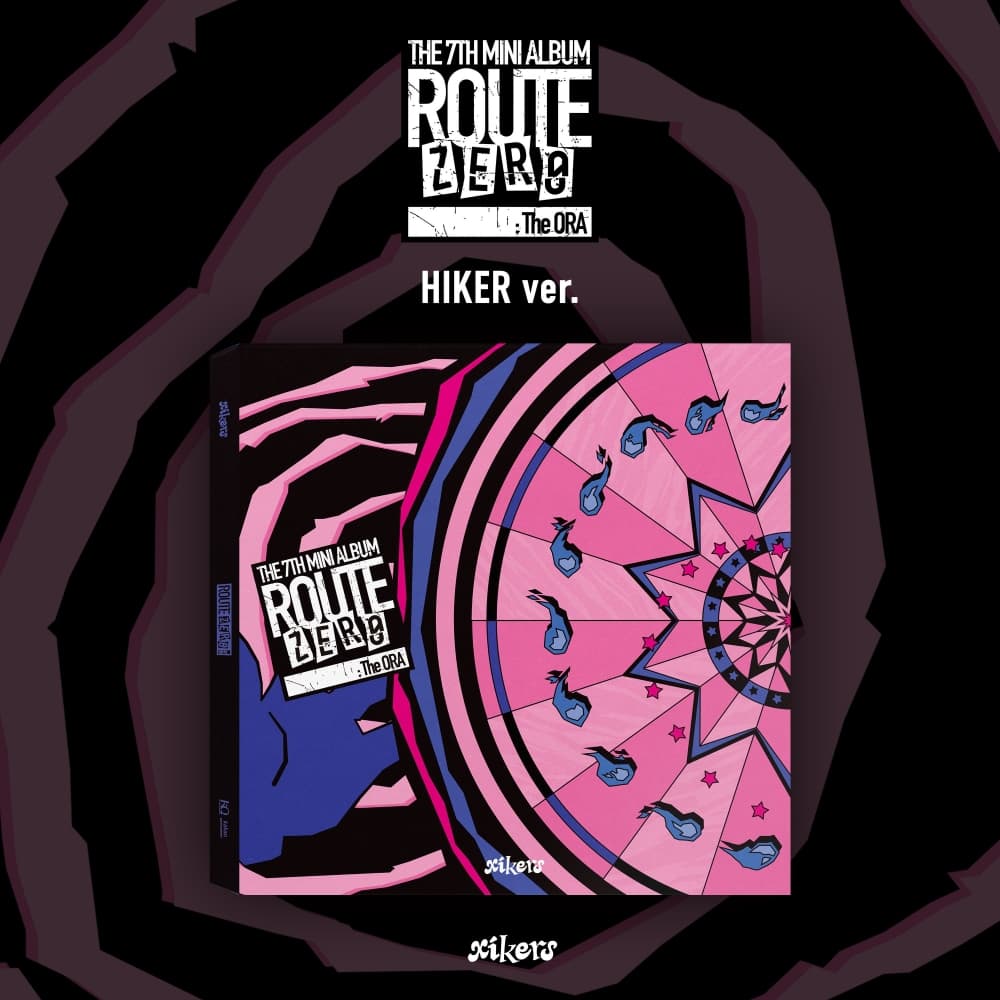 xikers(싸이커스) - 7TH MINI ALBUM [ROUTE ZERO : The  ORA] (HIKER ver.)