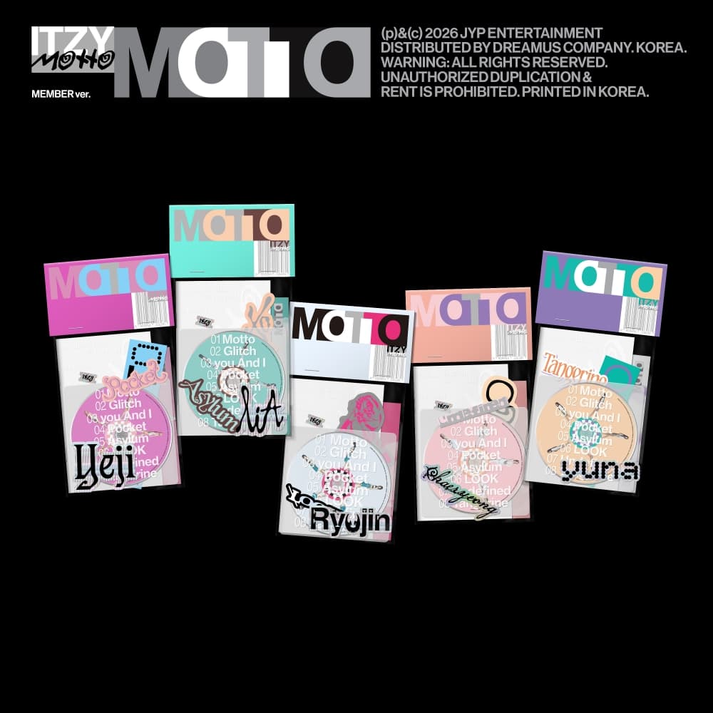 ITZY (있지) - Motto (MEMBER Ver.) (랜덤)