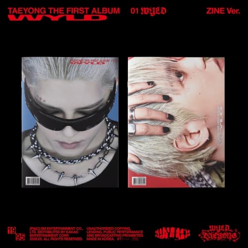 [세트/엘범2종] 태용 (TAEYONG) - 정규 1집 [WYLD] (Zine Ver.)