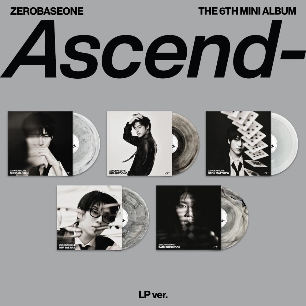[변심 반품불가 상품] ZEROBASEONE The 6th Mini Album [Ascend-] LP ver. (Limited Edition) (랜덤)
