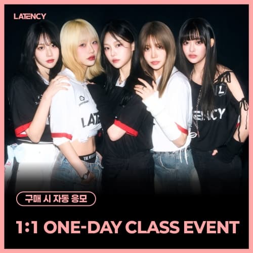 [5/8 1:1 ONE-DAY CLASS EVENT] LATENCY (레이턴시) - 1st MiNi ALBUM [LATE O’ CLOCK] (SLEEVE VER.)