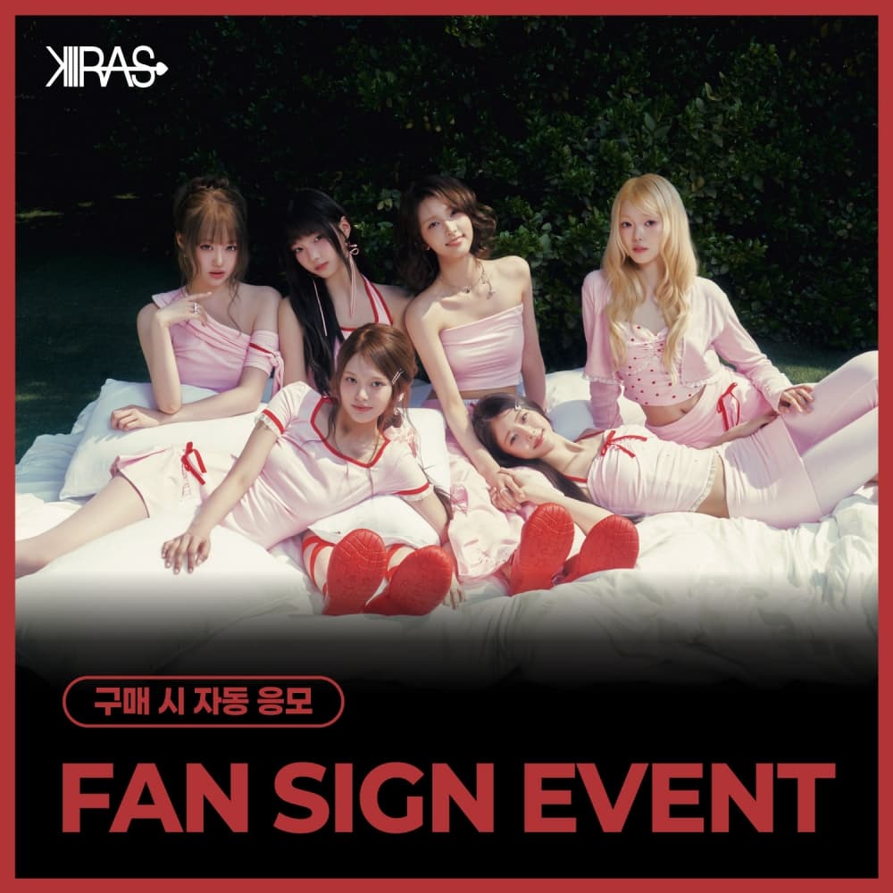 [5/9 FAN SIGN EVENT] KIIRAS  - Single 2nd [TA TA] (EVER Ver.)