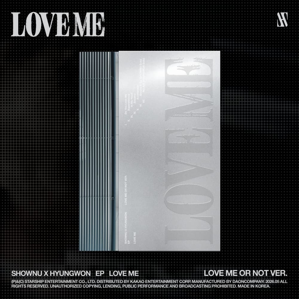 셔누X형원 (몬스타엑스) EP [LOVE ME] (LOVE ME OR NOT VER.)