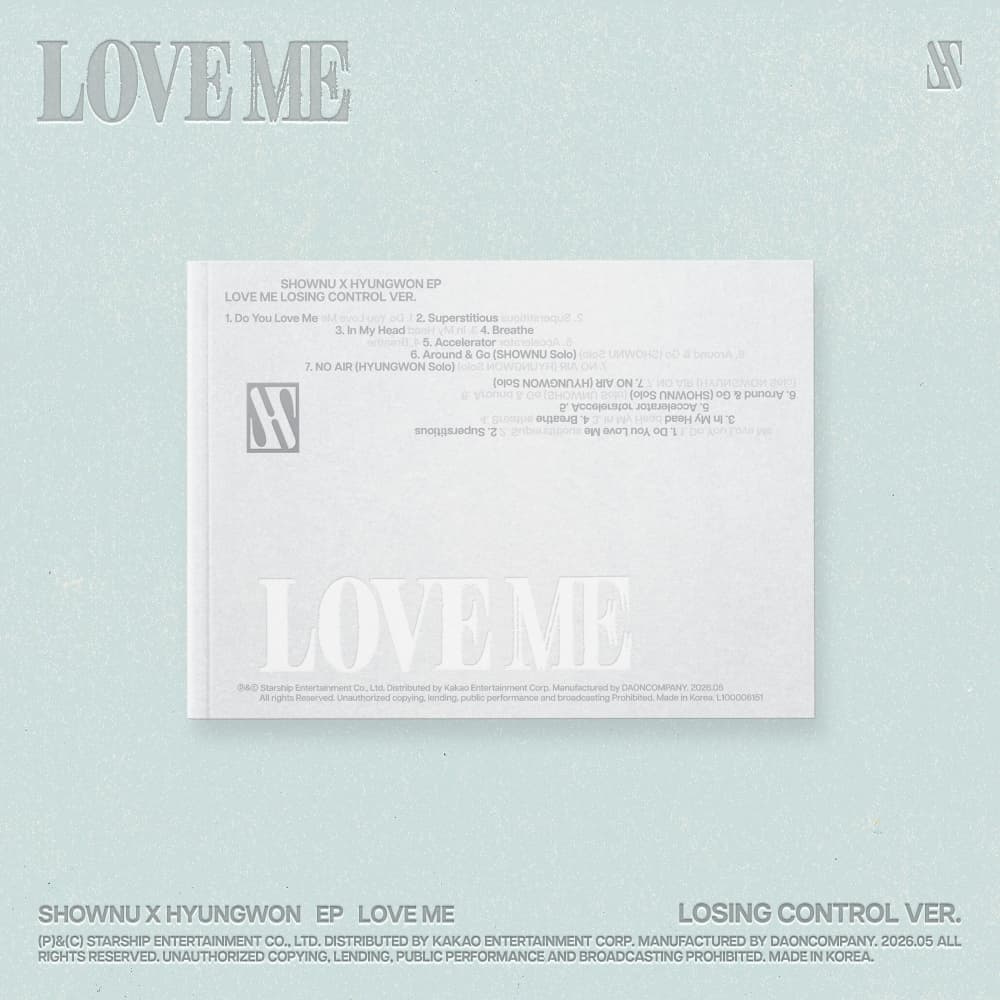 셔누X형원 (몬스타엑스) EP [LOVE ME] (LOSING CONTROL VER.)
