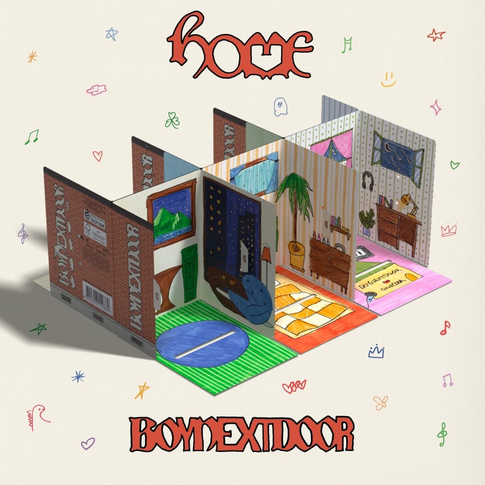 [세트/앨범6종] BOYNEXTDOOR - 1st Studio Album [HOME] (Weverse Albums ver.)