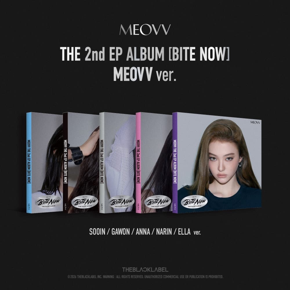 MEOVV THE 2nd EP ALBUM [BITE NOW] MEOVV ver. (랜덤)