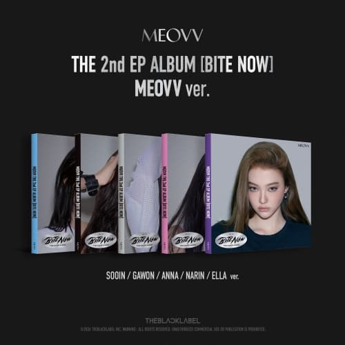 MEOVV THE 2nd EP ALBUM [BITE NOW] MEOVV ver. (랜덤)