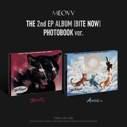 [세트/앨범2종] MEOVV THE 2nd EP ALBUM [BITE NOW] PHOTOBOOK ver.