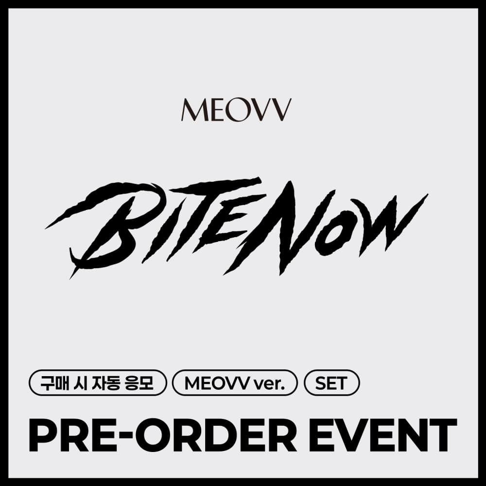 [PRE-ORDER EVENT / SET] MEOVV THE 2nd EP ALBUM [BITE NOW] MEOVV ver.