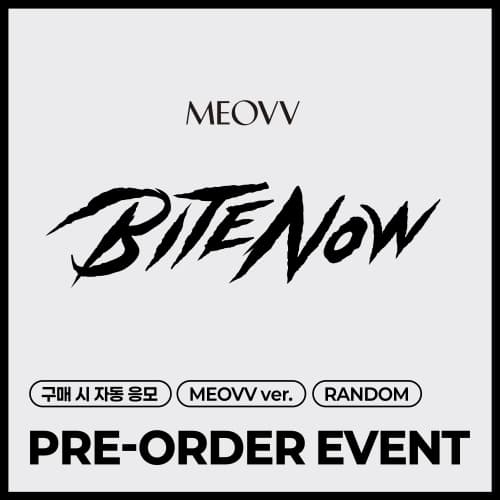[PRE-ORDER EVENT] MEOVV THE 2nd EP ALBUM [BITE NOW] MEOVV ver. (随机)